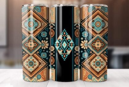 Native Art tumbler