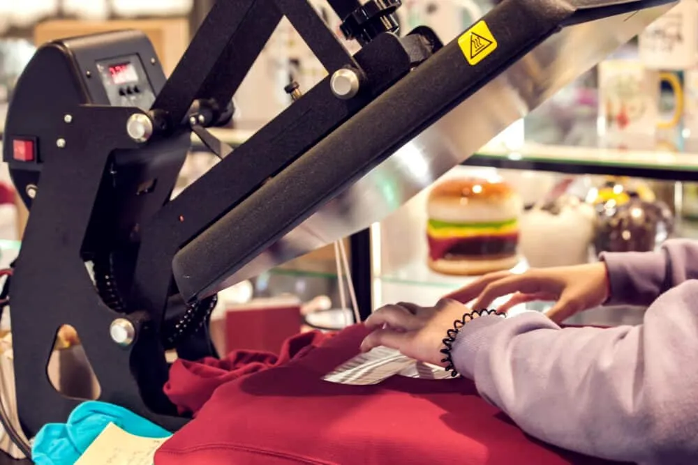 custom shirt makers press